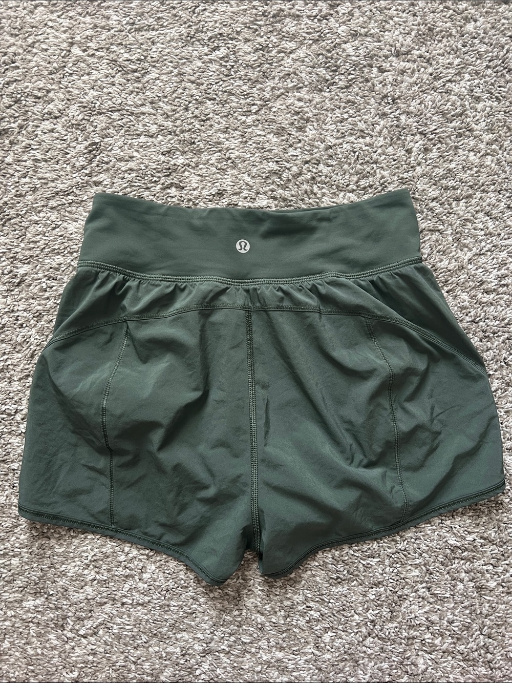lululemon athletica Forest Green Athletic Shorts